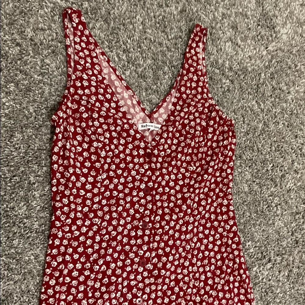 NWOT❤️Reformation Luke Dress - Kendie - Picture 5 of 8